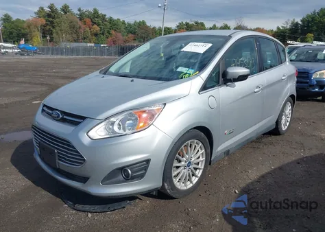2013 Ford C-Max Energi Sel from USA, damaged, VIN 1FADP5CU0DL539818
